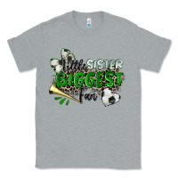 Heather Grey little sister biggest fan soccer Classic Tee - Zillion Design Studio