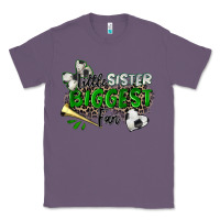 Lavender little sister biggest fan soccer Classic Tee - Zillion Design Studio