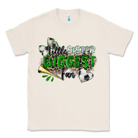 Natural little sister biggest fan soccer Classic Tee - Zillion Design Studio