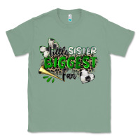 Sage little sister biggest fan soccer Classic Tee - Zillion Design Studio