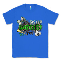 True Royal little sister biggest fan soccer Classic Tee - Zillion Design Studio