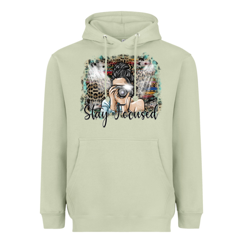 Stay Focused Heavyweight Hoodie by SublimationCraftShop | Teevron