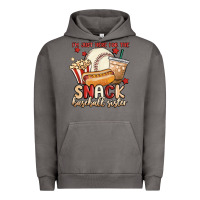 Pigment Tornado i'm just here for the snack baseball sister Urban Hoodie - MaliasSmallBusiness