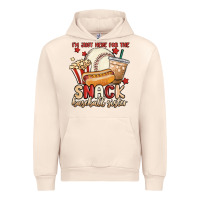 Sandshell i'm just here for the snack baseball sister Urban Hoodie - MaliasSmallBusiness