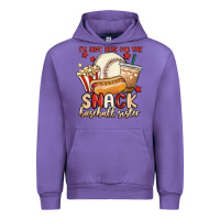 Tulip i'm just here for the snack baseball sister Urban Hoodie - MaliasSmallBusiness
