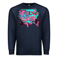 Navy fuck cancer Premium Sweatshirt - AdoDesignShop
