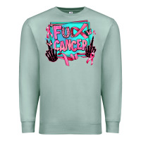Seafoam fuck cancer Premium Sweatshirt - AdoDesignShop