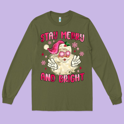 Long Sleeve Tee stay merry and bright