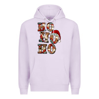 Lilac ho ho ho western christmas Premium Hoodie - Jasminsmagicworld