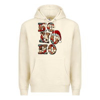 Sandshell ho ho ho western christmas Premium Hoodie - Jasminsmagicworld