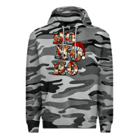 Slate Camo ho ho ho western christmas Premium Hoodie - Jasminsmagicworld