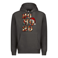 Smoke ho ho ho western christmas Premium Hoodie - Jasminsmagicworld
