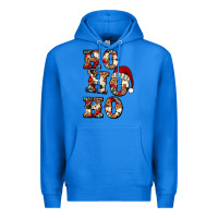 True Royal ho ho ho western christmas Premium Hoodie - Jasminsmagicworld