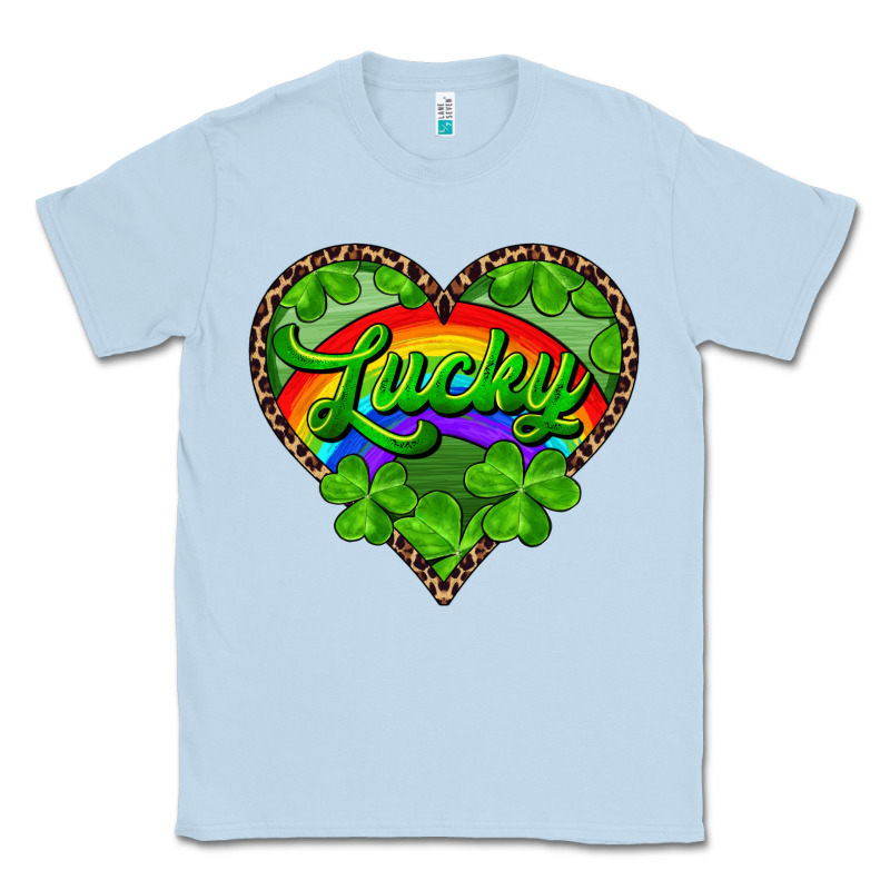 Lucky Heart With Leopard Classic Tee by RanaPortraitStore | Teevron