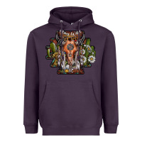 Plum stay wild Heavyweight Hoodie - SublimationCraftShop