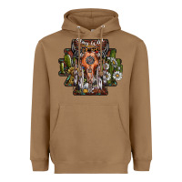 Toasted Coconut stay wild Heavyweight Hoodie - SublimationCraftShop