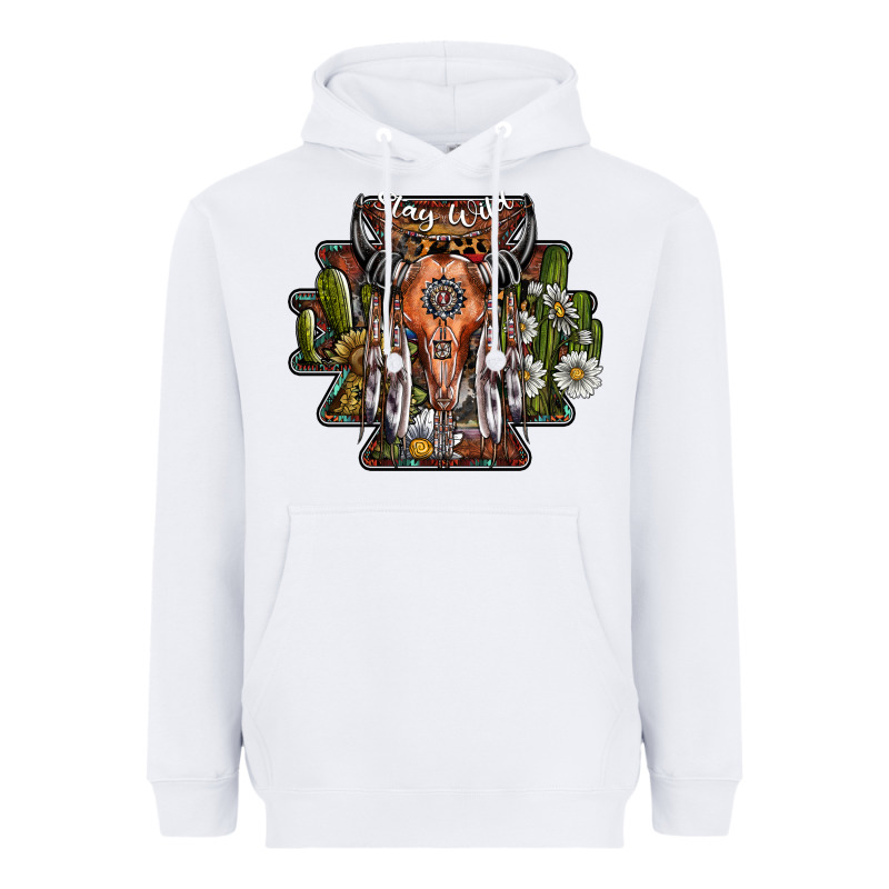 Stay Wild Heavyweight Hoodie by SublimationCraftShop | Teevron