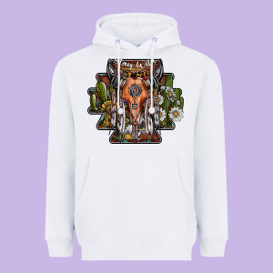 Stay Wild Heavyweight Hoodie Designed By Sublimationcraftshop