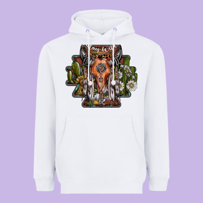 Stay Wild Heavyweight Hoodie Designed By Sublimationcraftshop