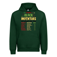 Forest Green black inventors black history Urban Hoodie - MaliasSmallBusiness