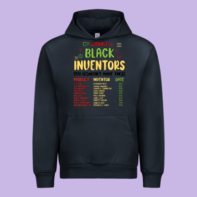 Black Inventors Black History Urban Hoodie Designed By Maliassmallbusiness