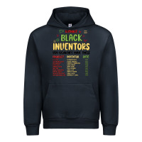 Navy black inventors black history Urban Hoodie - MaliasSmallBusiness