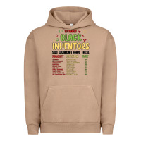 Pigment Burro black inventors black history Urban Hoodie - MaliasSmallBusiness