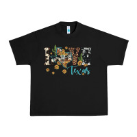 Black love texas map sunflower cactus cowhide leopard Urban Heavy Tee - Artiststas
