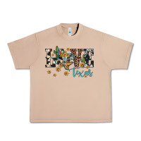 Burro love texas map sunflower cactus cowhide leopard Urban Heavy Tee - Artiststas