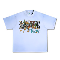 Grape Ice love texas map sunflower cactus cowhide leopard Urban Heavy Tee - Artiststas