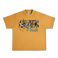 Peanut Butter love texas map sunflower cactus cowhide leopard Urban Heavy Tee - Artiststas