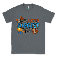 Charcoal Heather little sister biggest fan football Classic Tee - Zillion Design Studio