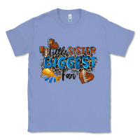 Colony Blue little sister biggest fan football Classic Tee - Zillion Design Studio