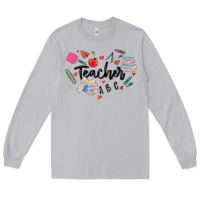 Moon Dust teacher heart Long Sleeve Tee - MaliasSmallBusiness