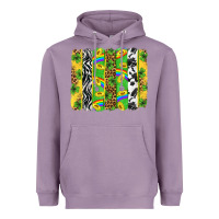 Lavender St. Patrick's Day brushstrokes Heavyweight Hoodie - Neo Western