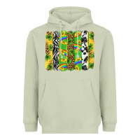 Matcha St. Patrick's Day brushstrokes Heavyweight Hoodie - Neo Western