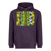Plum St. Patrick's Day brushstrokes Heavyweight Hoodie - Neo Western