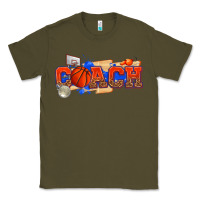 Army Green basketball coach Classic Tee - texasbilliewilder