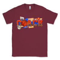 Burgundy basketball coach Classic Tee - texasbilliewilder