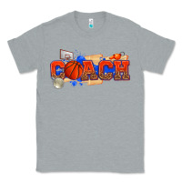 Heather Grey basketball coach Classic Tee - texasbilliewilder