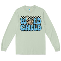 Matcha wild child blue skeleton Long Sleeve Tee - MaliasSmallBusiness