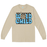 Mushroom wild child blue skeleton Long Sleeve Tee - MaliasSmallBusiness