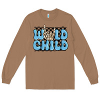 Toasted Coconut wild child blue skeleton Long Sleeve Tee - MaliasSmallBusiness