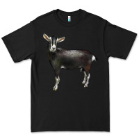 Black Alpine Goat Premium Tee - LillyAllenDesigns