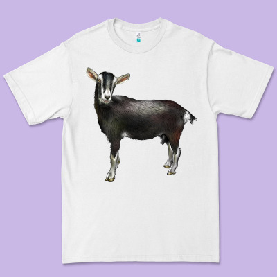 Alpine Goat Premium Tee Designed By Lillyallendesigns
