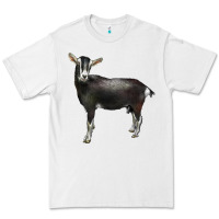 White Alpine Goat Premium Tee - LillyAllenDesigns
