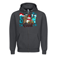 Smoke up to snow good Zipper Hoodie - Zillion Design Studio