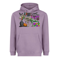 Lavender spooky saurus rex Heavyweight Hoodie - CowhideDigitalArt