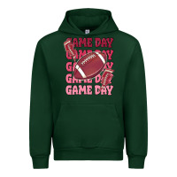 Forest Green game day football Urban Hoodie - MaliasSmallBusiness