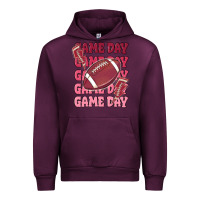 Mauve Wine game day football Urban Hoodie - MaliasSmallBusiness